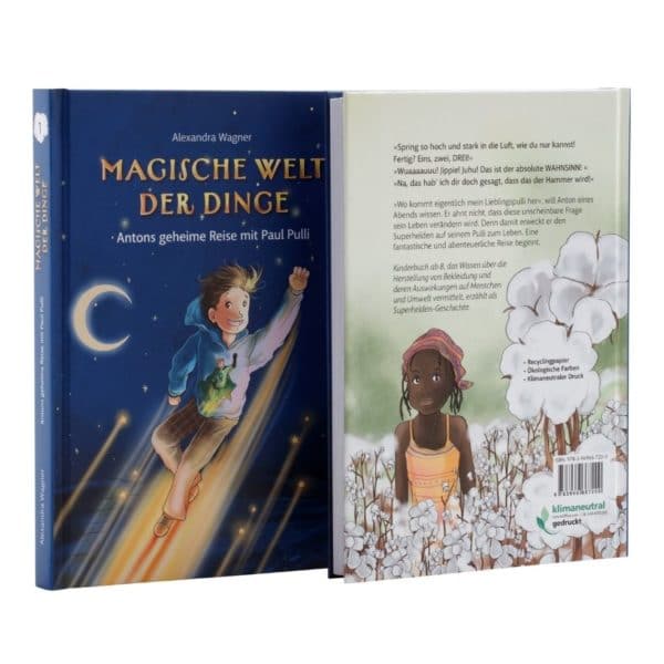 Kinderbuch Nachhaltigkeit Magische Welt der Dinge, Antons geheime Reise mit Paul Pulli