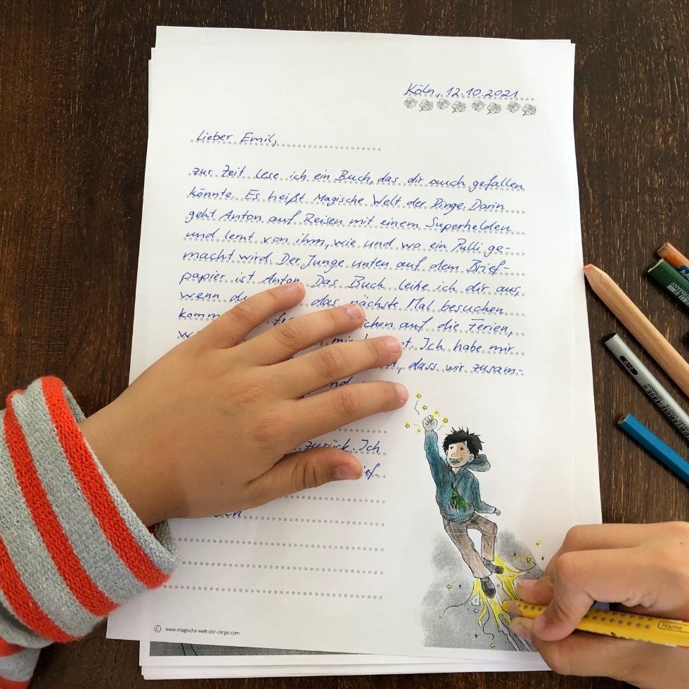 Brief schreiben Grundschule: Tipps & Gratis-Briefpapiervorlagen