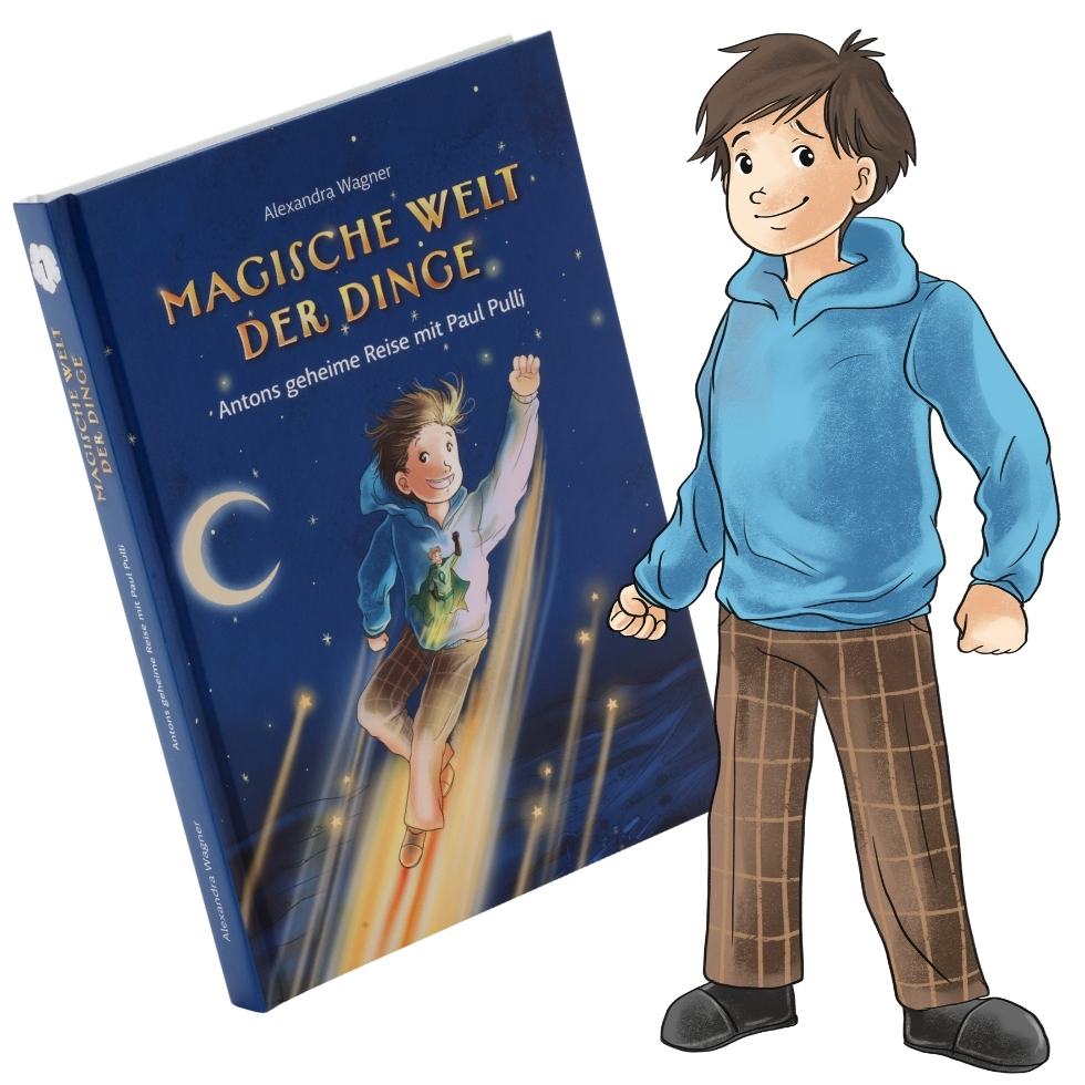 Anton Kinderbuch-Held der Reihe Magische Welt der Dinge