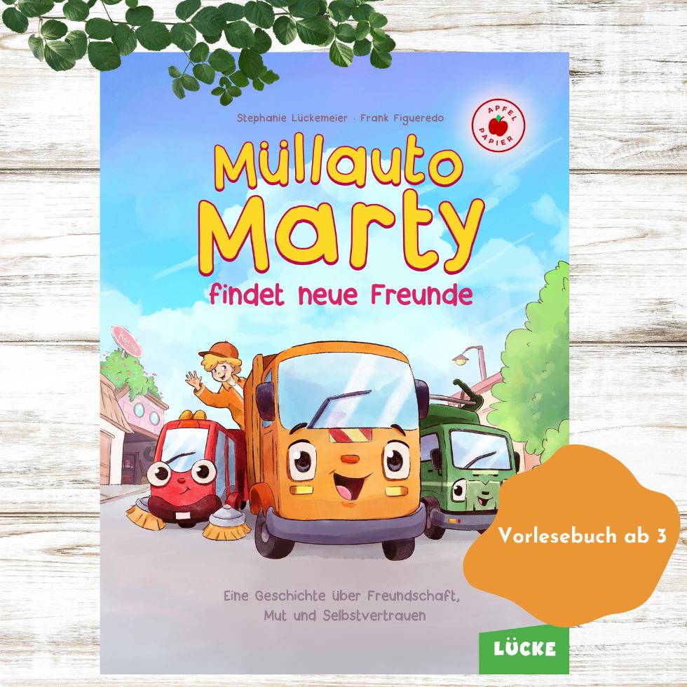 Kinderbuch Marty Müllauto