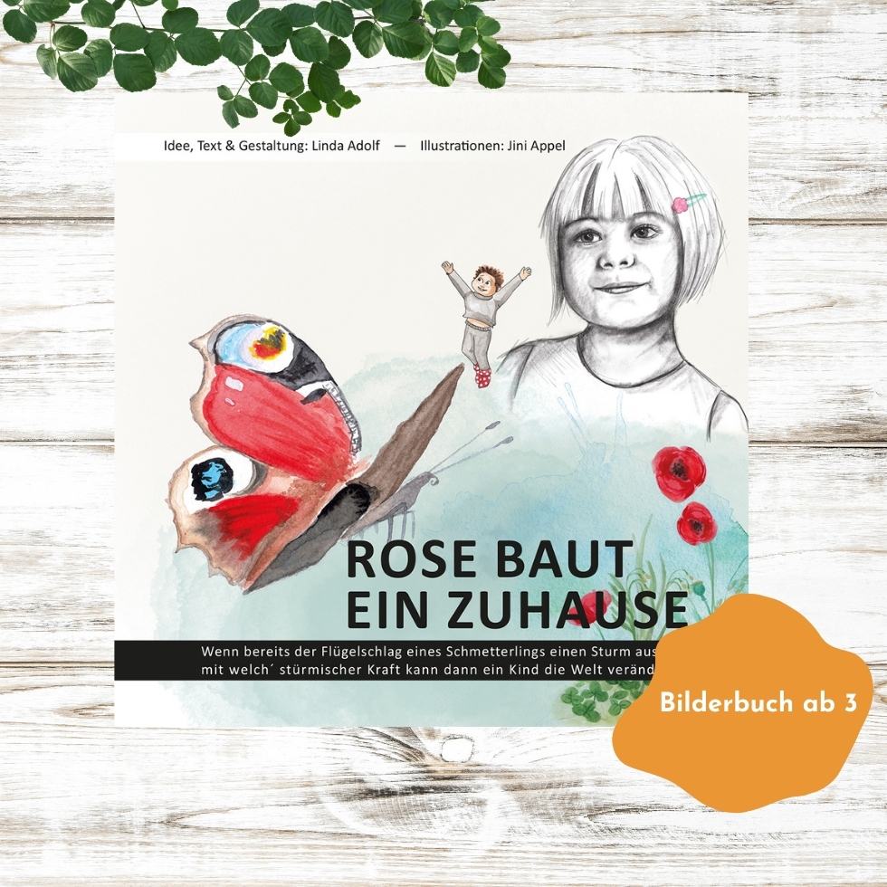Cover Kinderbuch Rose baut ein Zuhause