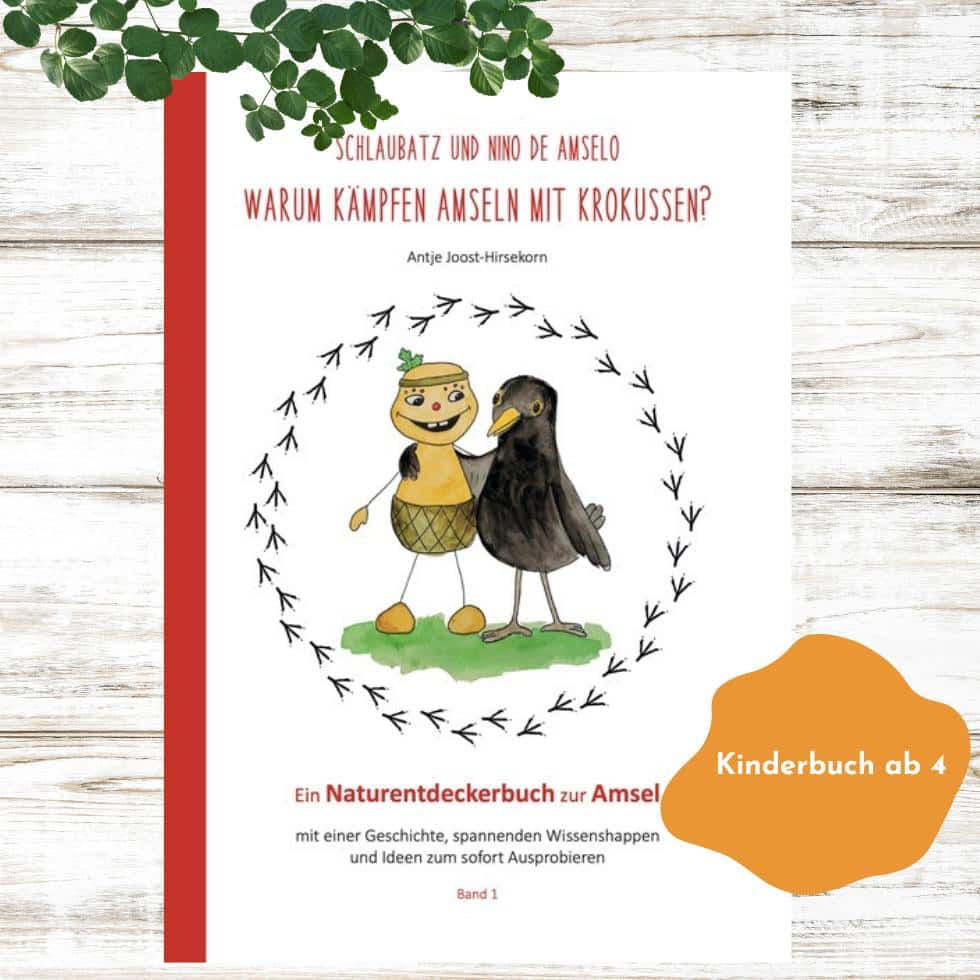 Kinderbuch Natur Schlaubatz und Nino de Amselo