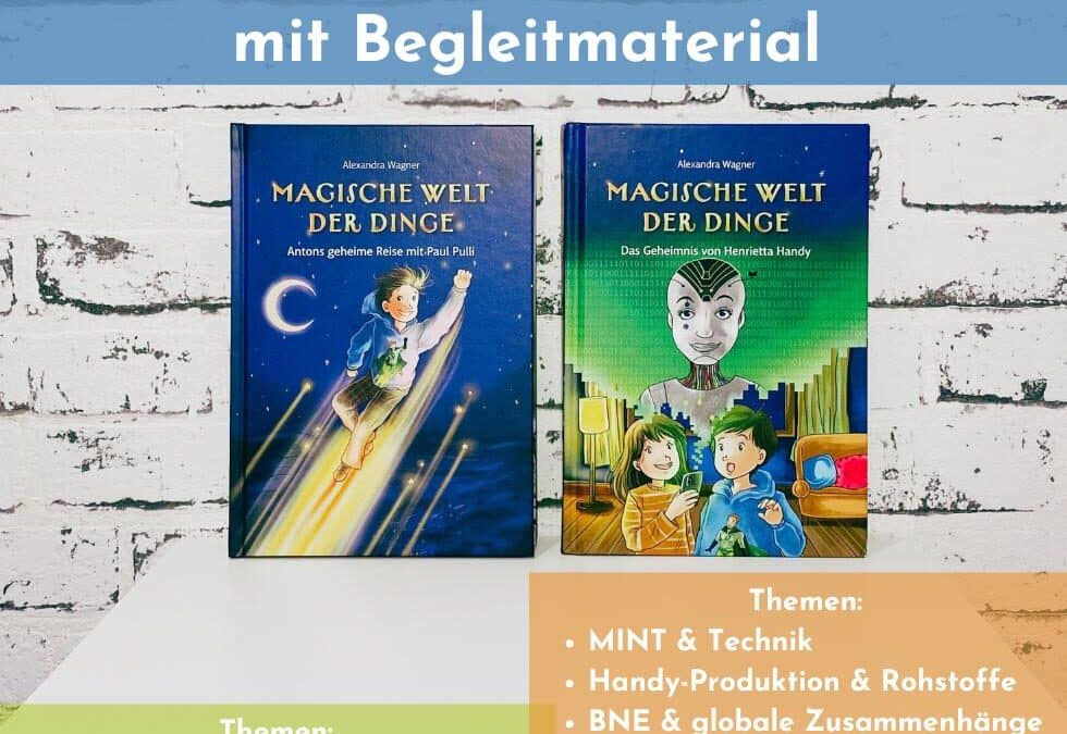 Cover der Bücher Magische Welt der Dinge mit Kurztexten zu Büchern