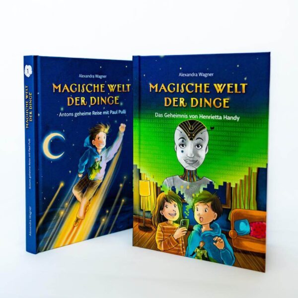 Zwei Kinderbücher von Magische Welt der Dinge