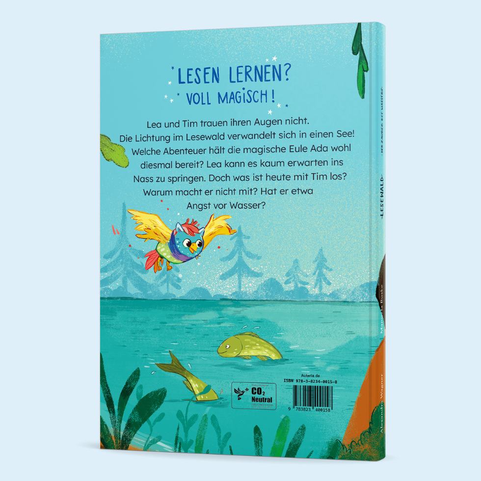 Lesewald, Der Zauber des Wassers (Buch zum Lesen lernen) – Bild 2