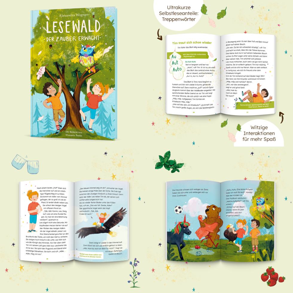 Lesewald-Paket: Magische Leselern-Abenteuer im Doppelpack – Bild 4